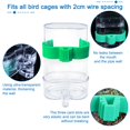 thumbnail image 4 of Set de comedero y dispensador de agua Hamiledyi para loros, 4 of 8