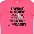 thumbnail image 4 of Inktastic I Want to Grow Up to Be a Scientist Like My Daddy Youth T-Shirt, 4 of 5