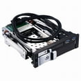 thumbnail image 4 of Disk 5.25 inch Internal Dual Slot Hard Disk Case 2.5+3.5 inch  HDD/SSD Enclosure Tool-free Design with 2 USB3.0 Ports Safety Locks Not Inclube Hard Disk, 4 of 7