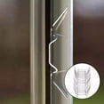 thumbnail image 2 of Lefu Clips de Vitrage de Serre W / Z Clips de Verre Ressort de Rechange, 50pcs X W Clips, 2 of 9