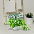 thumbnail image 3 of Miangastore 2PCS Sunflower Flower Stand Lollipop Flower Support Climbing Vine Shape Rack, 3 of 9