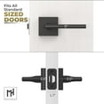 thumbnail image 4 of Mega Handles | Prime Passage Door Lever | Matte Black, 4 of 4