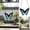 B, variant on SHJHENG Butterfly Suncatcher Stained Glass Style, Acrylic Window Hanging Ornament with Pressed Flowers, Green Luna Moth Decor for Home, Garden & Patio