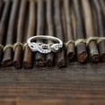 thumbnail image 6 of Ringmasters Crossover Stainless Steel with CZ Stones Choose the Right CTR Ring Size 6, 6 of 7