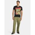 thumbnail image 2 of SpongeBob SquarePants Men's and Big Men's Graphic Tee with Short Sleeves, Sizes S-3XL, 2 of 5