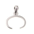 thumbnail image 3 of 925 Sterling Pinch Bails Pendant Sterling For DIY Jewelry D, 3 of 8