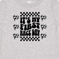 thumbnail image 4 of Inktastic First Race Day Car Flags Auto Racing Boys or Girls Baby T-Shirt, 4 of 5