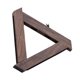thumbnail image 3 of Posavasos de madera Durable Tea Coffee Cup Pad Organizador de almacenamiento Combinación gratuita Anti escaldado Almohadilla de aislamiento térmico Marrón oscuro Gloria Almohadilla de drenaje de posavasos, 3 of 8