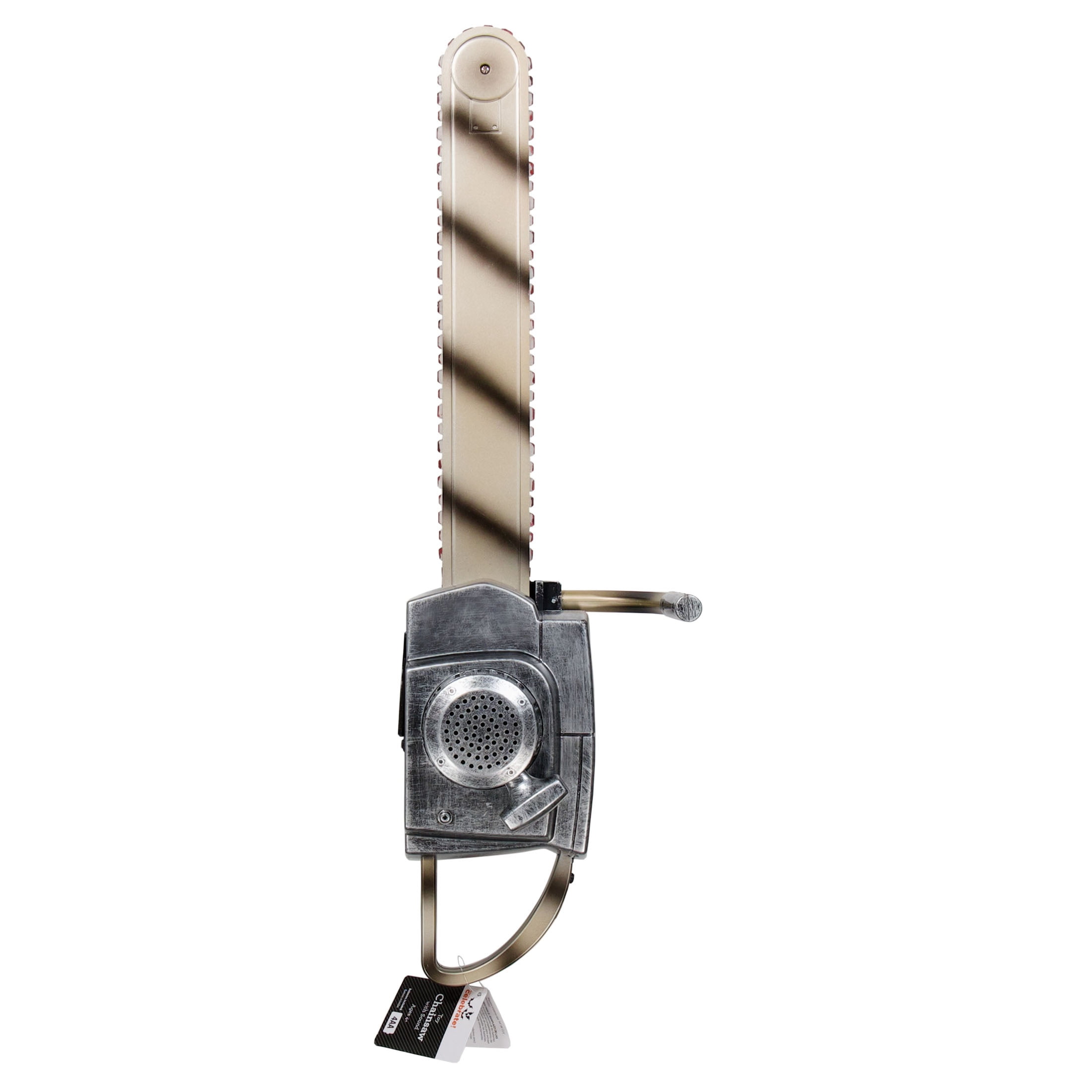 Battery-Operated Chainsaw Toy Costume Accessory for Children, Silver, Halloween by Way To Celebrate