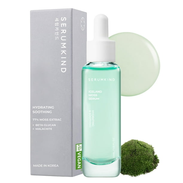 Sérum facial SRMKND SERUMKIND Iceland Moss Drop 30 ml Vegan