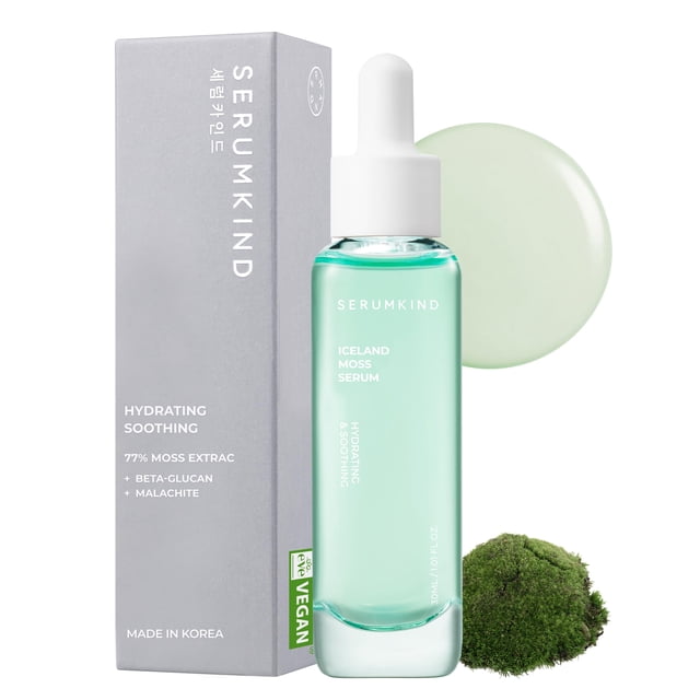 Sérum facial SRMKND SERUMKIND Iceland Moss Drop 30 ml Vegan
