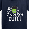 thumbnail image 4 of Inktastic Halloween So Franken Cute Youth T-Shirt, 4 of 5