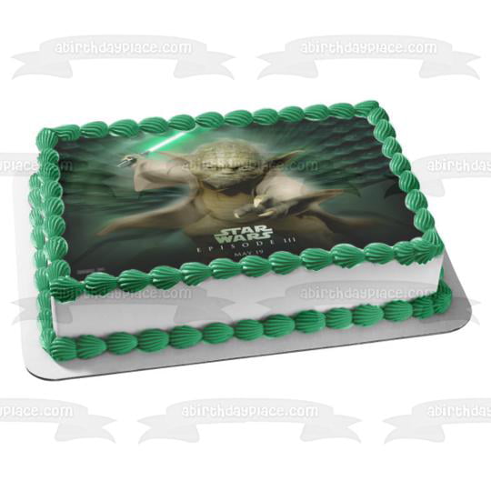 12 Star Wars Light Saber Cake Cupcake Toppers Picks Stick Yoda Darth Vader Luke 
