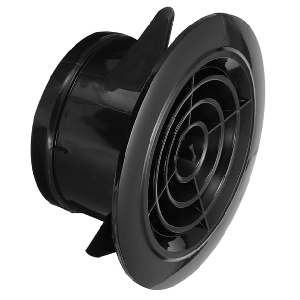 Cubierta de Ventilación Redonda Uxcell, Ventiladores de Soffit Ajustables de Plástico ABS para Techo, Rejilla de Ventilación para Baño y Cocina de 5 Pulgadas