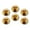 C2160, variant on Glass Refrigerator Magnet 6Pcs Magnetic Fridge Sticker,Decor for Kitchen,Whiteboard,Cabinet,Colorful Ice Cream Cone Design In The Style Of Pop Art