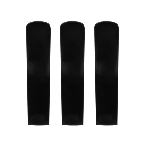 3Pcs Strength 2.5 Saxophone Reed Resin Tenors Saxophone Mouthpiece Reed Saxophone Replacement Accessories Easy To Blow