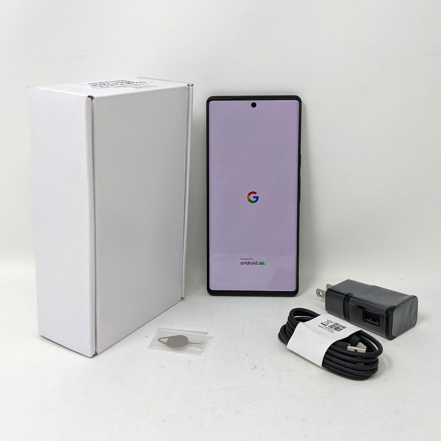 Google Pixel 6 Pro 5G 256GB G8VOU Unlocked 6.7" 12GB RAM 50MP Smartphone - Stormy Black (Fair)