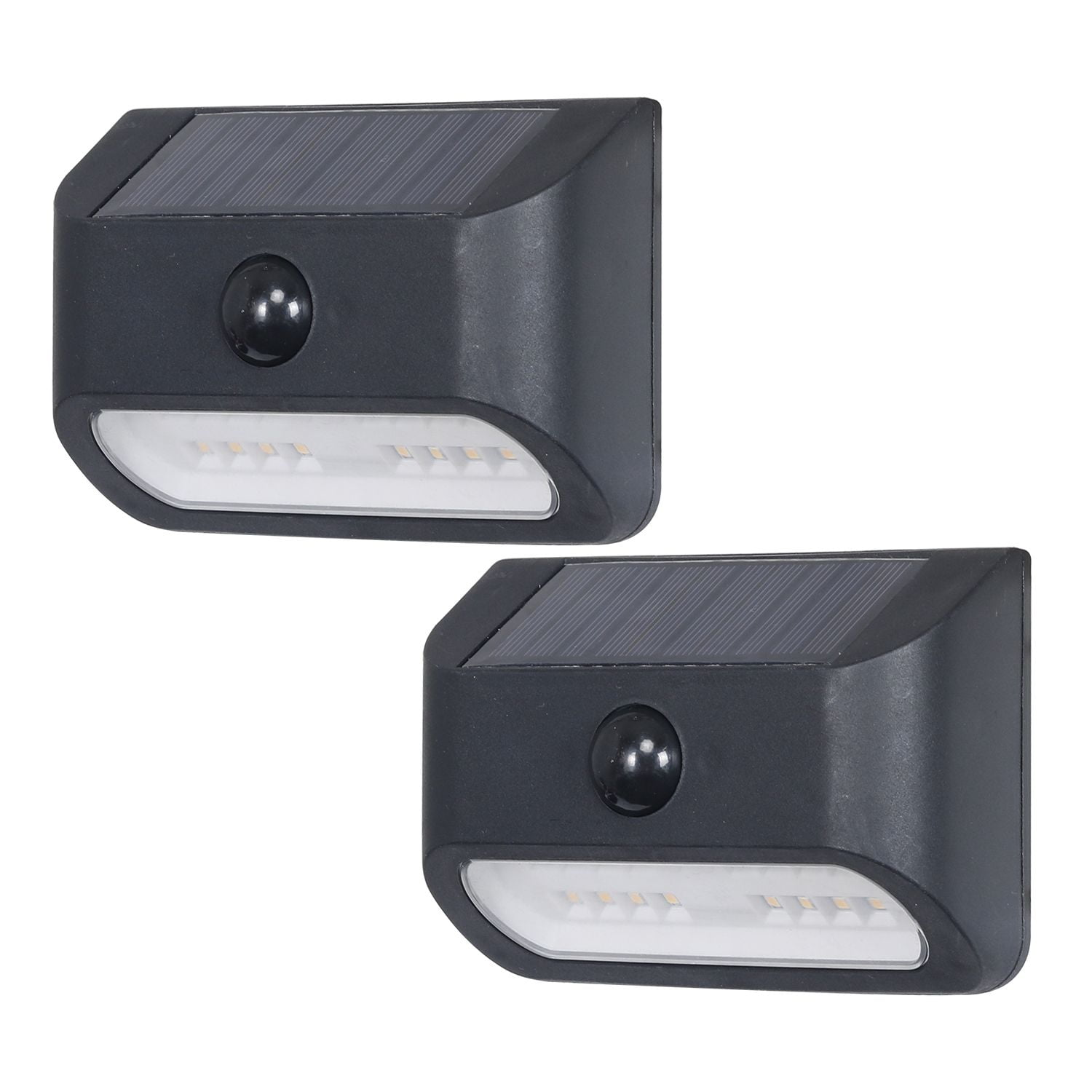 Westinghouse Solar Motion Activated Fence Lights, 10300 Lumens (2Pack