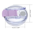thumbnail image 2 of Unique Bargains 1 Pc Durable Tumbler Lid for Office Purple Plastic, 2 of 5