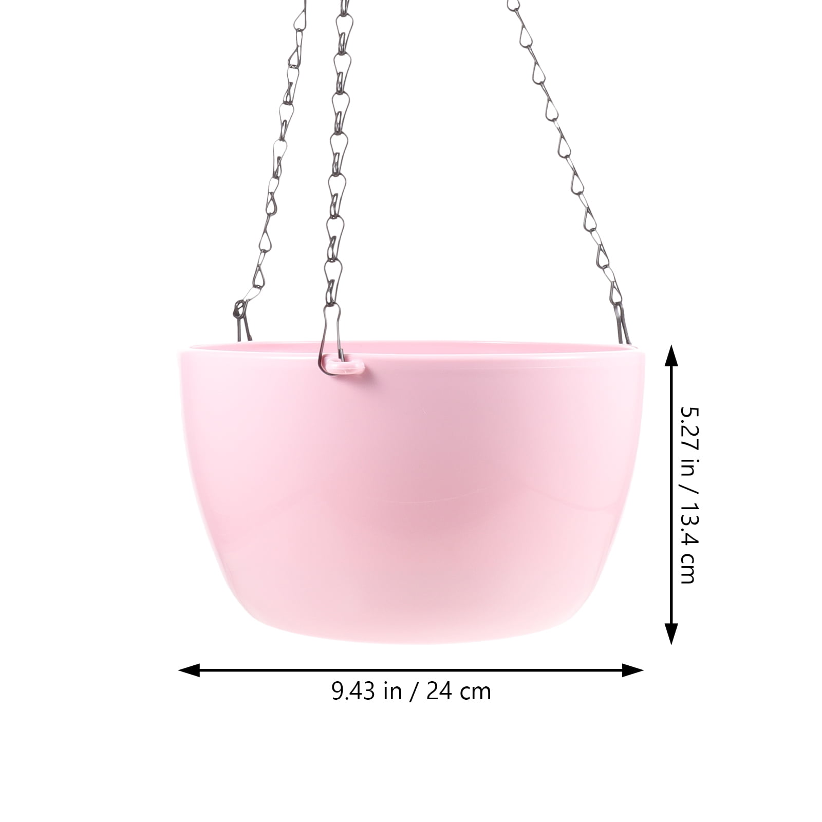 Hanging Plant Pot Hanging Flower Baskets Chain Hanger Flower Pot Hydroponic Tower Outdoor Vase Hanging Window Planter