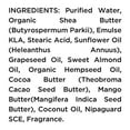 thumbnail image 4 of Terrajuve - Cocoa Mango Body Butter  Organic Natural Made USA, 4 of 6