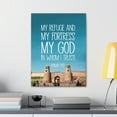 thumbnail image 3 of Scripture Walls Psalm 91:In Whom I Trust Bible Verse Canvas Christian Wall Art Ready to Hang Unframed, 3 of 18