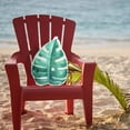 thumbnail image 5 of SRstrat Outdoor Waterproof Throw Pillow,Outdoor Terrace Decorative Pillows,Summer Themed Soft And Comfortable Bedside Car Cushions (including Inner Core),14.04x15.74in Tropical Themed Beach,Pool, 5 of 7