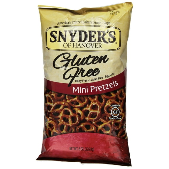 Snyder,S Of Hanover Gluten Free Mini Pretzels 3 Pack - 8Oz.