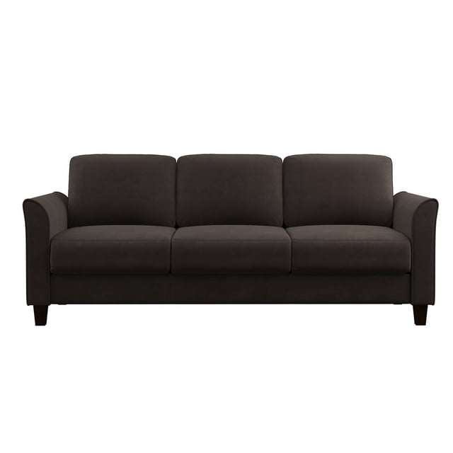 LifeStyle Solutions Nouveau Canapé-Lit en Microfibre de Café