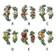 thumbnail image 4 of Kit de flores artificiales Inteprter Guirnaldas Signo de bienvenida Naranja 80cm, 4 of 6
