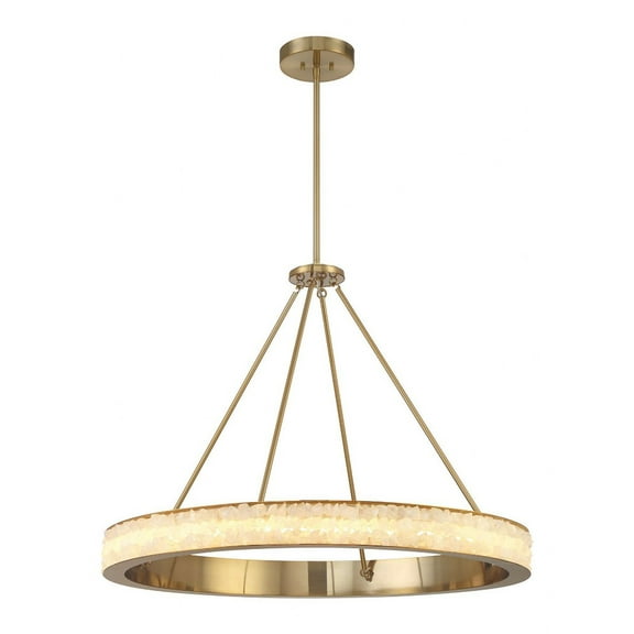 3888-776-L-Minka Lavery-Divinely - 33W LED Chandelier-28.5 Inches Tall and 36.75 Inches Wide
