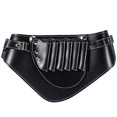 thumbnail image 2 of Bolsa de cinturón de tijeras de peluquería duradera bolsa de tijeras de peluquero negra fácil de limpiar para peluquería Baber ANGGREK Otros, 2 of 8
