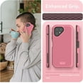 thumbnail image 3 of TUDIA MergeGrip Fairphone 5 Case 2023 Military Grade Dual Layer Cover - Smokey Pink, 3 of 6