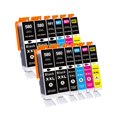 thumbnail image 2 of Cartuchos de tinta Pgi580 Cli581 compatibles con Canon Pgi-580 Cli-581 para Canon Tr8550 Ts8150 Ts8250 Ts6150 Tr7550 Ts9150, 2 of 4