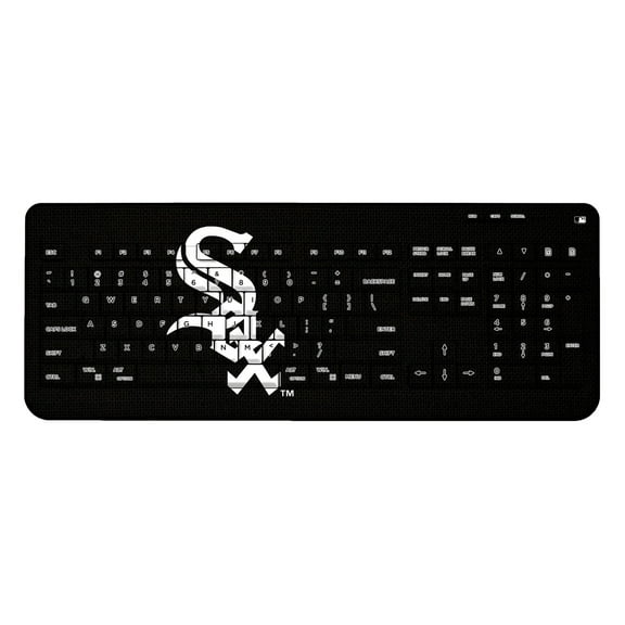 Chicago White Sox Team Logo Wireless Keyboard