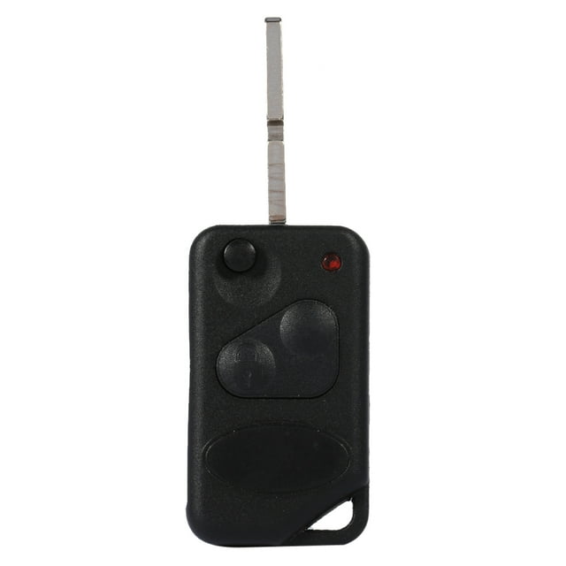 Télécommande Intérieure en Plastique ABS 2 Boutons Porte-Clés, Haute Dureté Non Découpé Chauve, pour Land Rover Range Rover P38 pour Land Rover Freelander