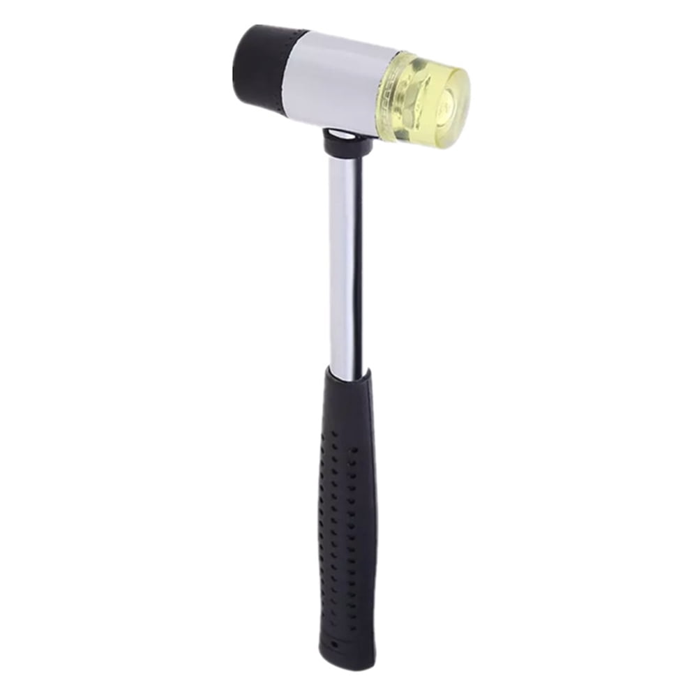 Comfortable Grip Tool Rubber Hammer with Ergonomic Design for Long use 25 mm Multifunctional Double Flat Hammer Comfortable Grip Tool Rubber Hammer with Ergonomic Design for Long use 25 mm Multifunctional Double Flat Hammer