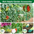 thumbnail image 7 of 123PCS Garden Stakes Set with 36PCS 16 Inch Fiberglass Plant Sticks and Stake Arms, DIY 4ft 5ft 6ft 7ft 8ft Tomato Stakes, Garden Stakes for Vegetables Tomato Pepper Indoor Outdoor Plants, 7 of 7