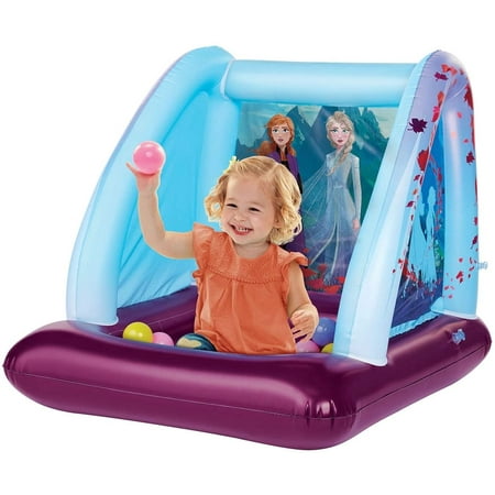 Frozen 2 Ball Pit Playland, 1 Inflatable & 15 Soft-Flex Balls