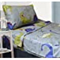 thumbnail image 3 of All American Kids' Dinosaur 3-Piece Twin Sheet Set with Pillow Case | Matching Comforter Set & Curtain Set Available!, 3 of 3