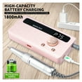 thumbnail image 4 of 45000RPM Rechargeable Nail Drill Machine Professional Portable Electric Manicure File ,at Salon Home, 4 of 5
