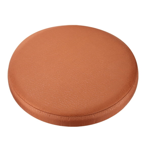 Bar Stool Cushions, 14 inch Round Bar Stool Cover Seat Cushion for Wooden Chairs Stool, Brown