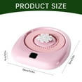 thumbnail image 4 of Coffee Kitchen Blender, ABS Red Food Blender, USB Coffee Cup Mixing Plate Automatic Mixing And Rapid Suitable For Various Cups Of Milk Powder Drinks Coffee Portable Automatic Mixing Plate, 4 of 9