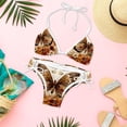 thumbnail image 6 of Butterfly Fission Diagram Stylish Bikini Set with Detachable Sponge and Adjustable Strap, Two-Pack Swim Suits for Beach and Pool Parties, 6 of 6