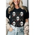 thumbnail image 4 of Horror Halloween Coquette Bow Graphic T Shirts, 4 of 10
