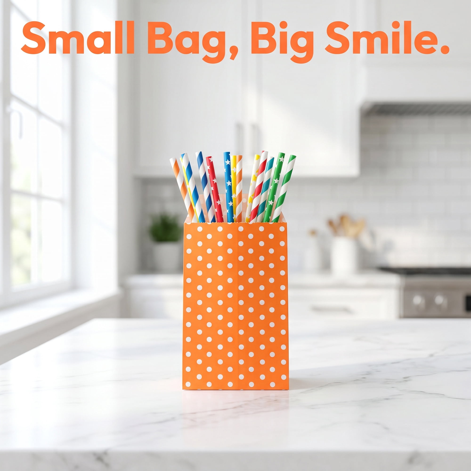 Unique Bargains 6Pcs Elegant Mini Gift Bags for Everyday Use Orange 3.1" x 5.1"