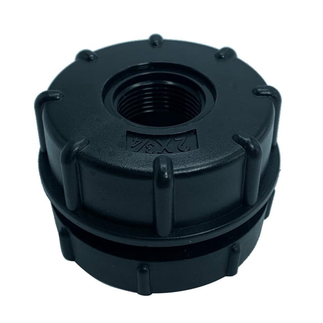 Adaptador de contenedor de IBC rosca fina 62 mm a piezas de accesorios de válvula de grifo de , quitar e instalar fácilmente G3-4 Yotijar Adaptador de conector de tanque IBC
