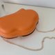 thumbnail image 5 of Bolso de hombro de nube para mujer Bolso de mensajero de cadena de color caramelo de cuero Satchel, 5 of 8