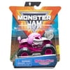 Monster Jam, Official Monster Mutt Poodle Truck, Die-Cast Vehicle, Ruff Crowd Series, 1:64 Scale
