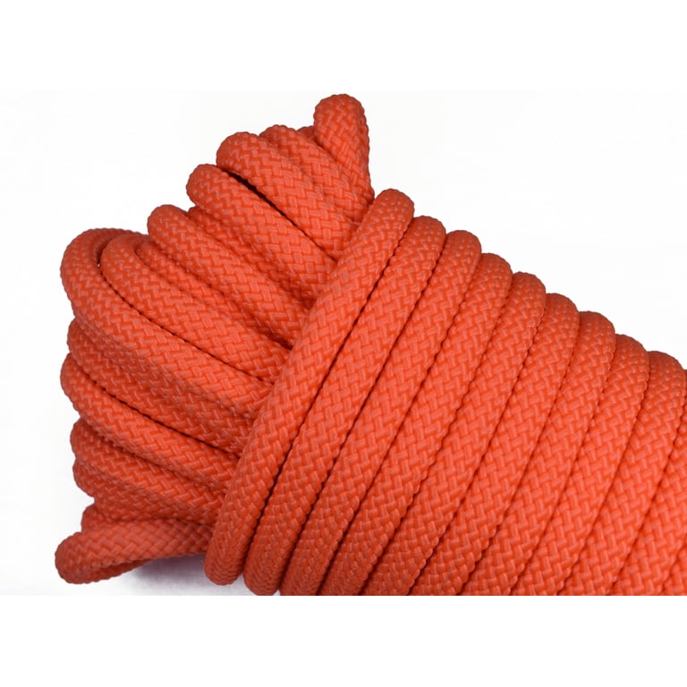 Polypropylene Utility Rope -1/4 - 100 Feet - Orange 